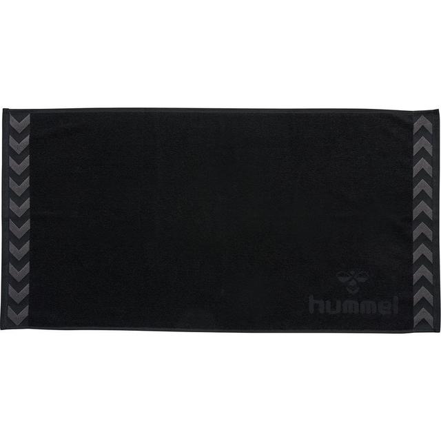 Hummel Large Towel - Black, size One Size on Productcaster.