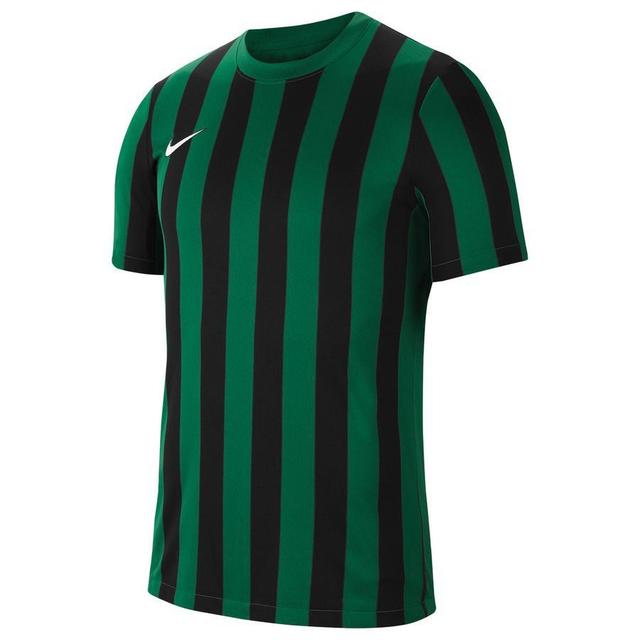 Nike Playershirt Df Striped Division Iv - Pine Green/black/white Kids, size M: 137-147 cm on Productcaster.