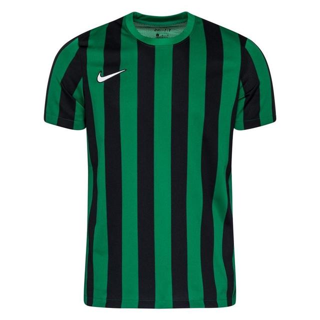 Nike Playershirt Df Striped Division Iv - Pine Green/black/white, size Medium on Productcaster.