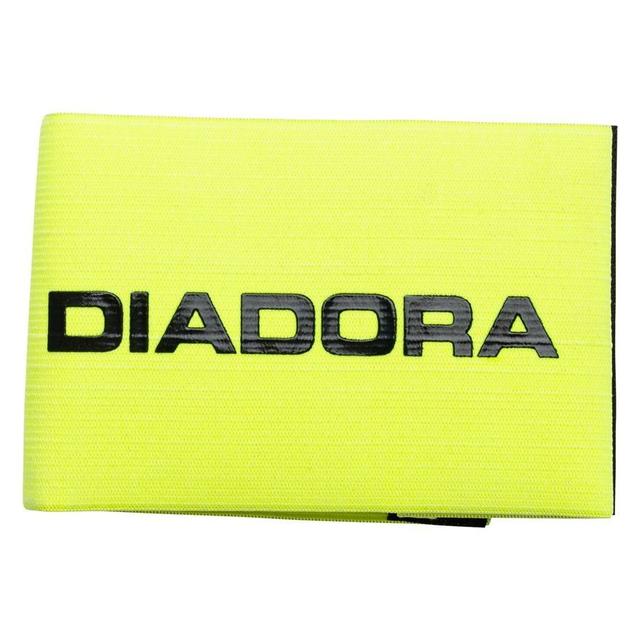 Diadora Captains Arm Band Oslo - Fluo Yellow, size One Size on Productcaster.