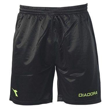 Diadora Referee's Shorts Aarhus - Black/Volt, size X-Small on Productcaster.