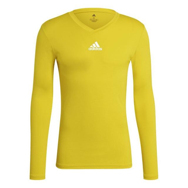 adidas Baselayer Aeroready Primegreen Team Base - Yellow, size X-Large on Productcaster.