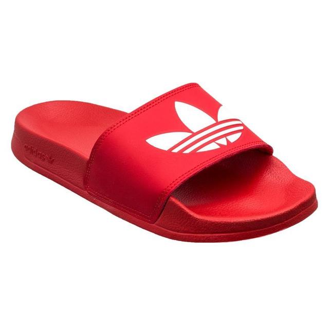 adidas Originals Badelatschen adilette Lite - Rot/Weiß, Größe 42 on Productcaster.