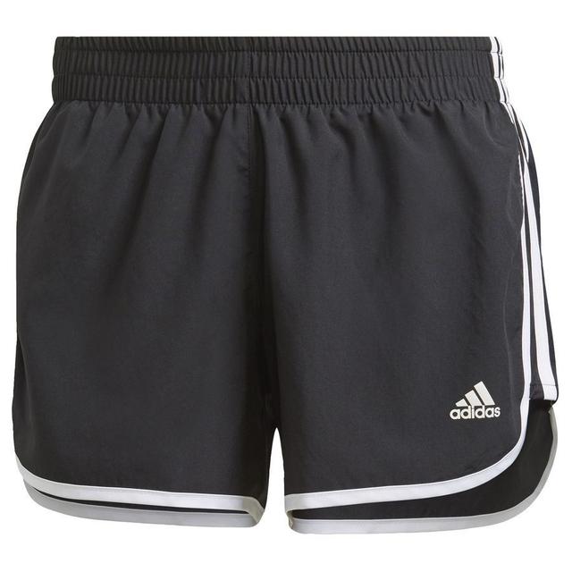 adidas Juoksushortsit Marathon 20 - Musta/valkoinen Nainen, koko X-Small on Productcaster.