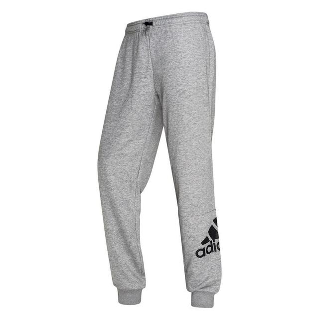 adidas Essentials French Terry Pants - Grey/black Kids, size 104 cm on Productcaster.