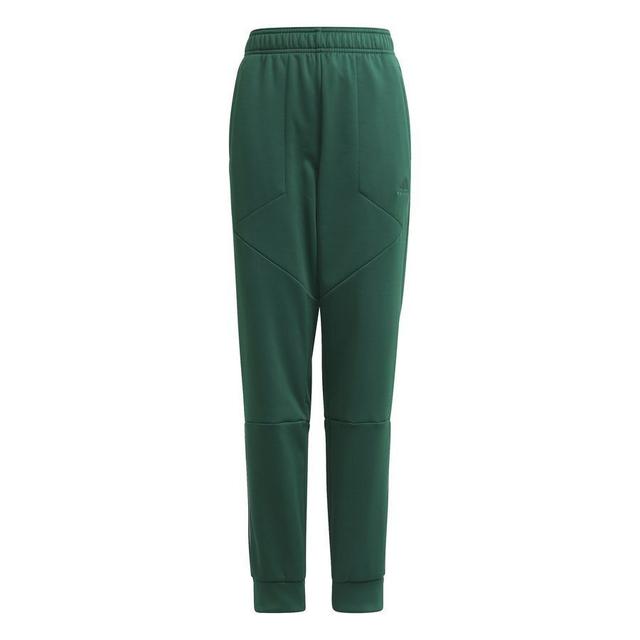 adidas Training Trousers Fleece Designed To Move - Collegiate Green Kids, size 104 cm on Productcaster.