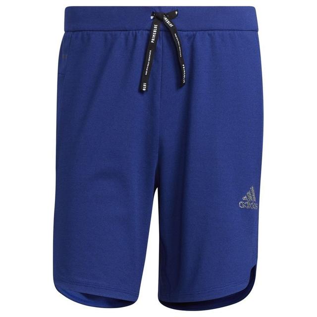 adidas Training Shorts Primeblue Always Om Yoga - Blue, size Small on Productcaster.