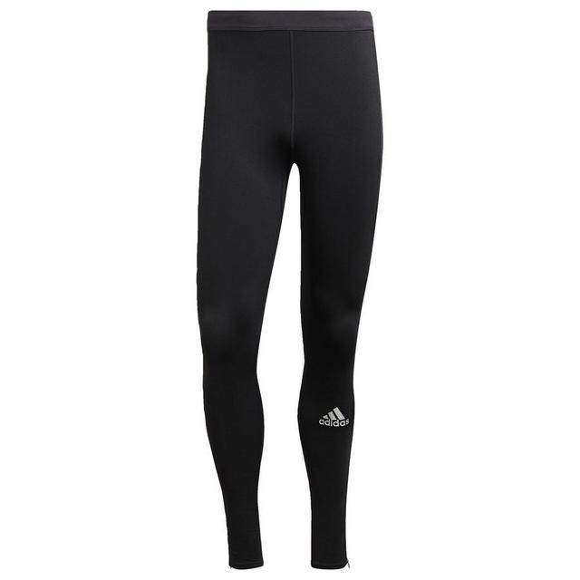 adidas Running Tights Saturday Warm - Black Woman, size Small on Productcaster.