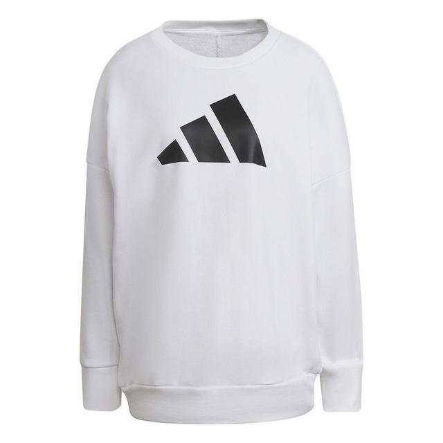 adidas Sweatshirt Future Icons - White/black Women, size X-Large on Productcaster.