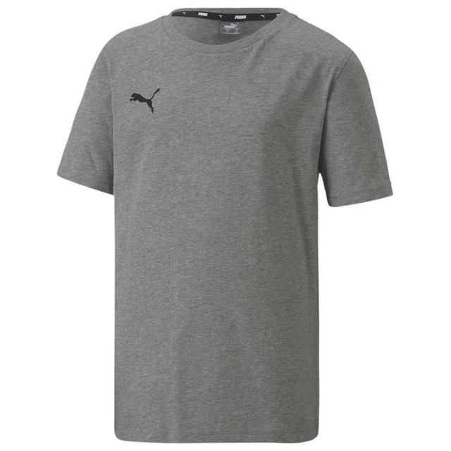 PUMA T-shirt Teamgoal 23 Casuals - Medium Grey Heather Kids, size S/140 cm on Productcaster.