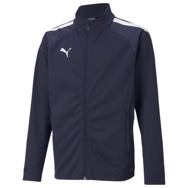 Teamliga Training Jacket Jr Peacoat-PUMA White, size L/164 cm on Productcaster.