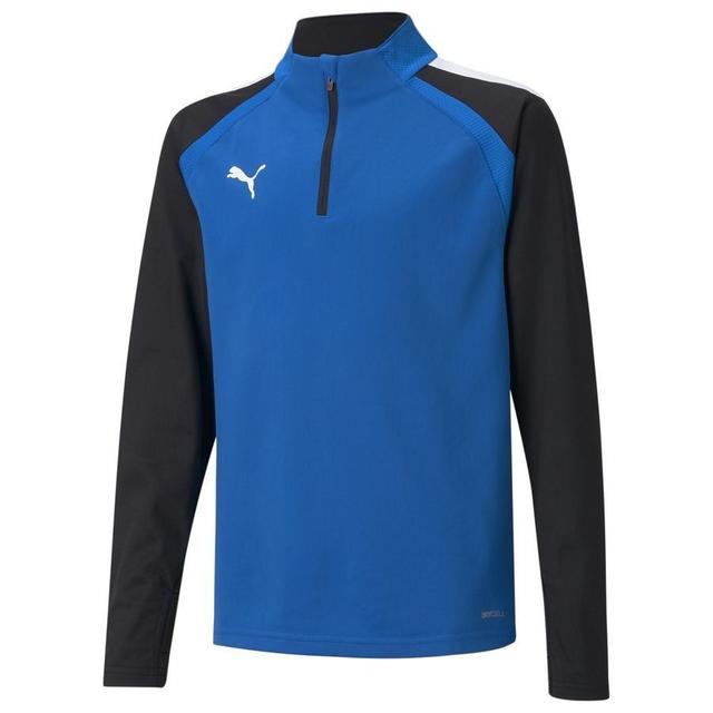 PUMA Teamliga Trainingstop Jongeren Met Kwartrits, maat 116 cm on Productcaster.