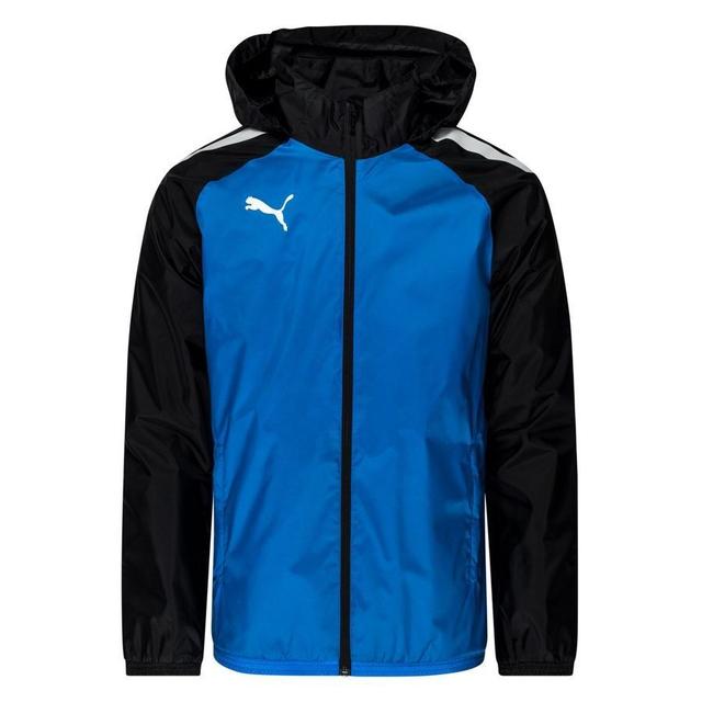 PUMA Jacket Teamliga All Weather - Black/white, size X-Small on Productcaster.