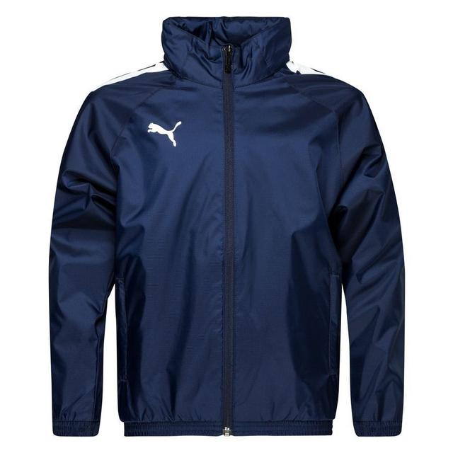 PUMA Jacket All Weather Teamliga - Peacoat/black Kids, size S/140 cm on Productcaster.