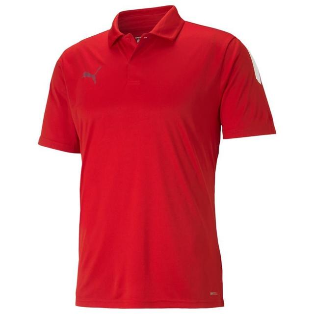 PUMA Polo Teamliga Sideline - PUMA Red/white, size XX-Large on Productcaster.