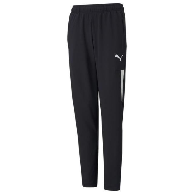 PUMA Training Trousers Teamliga Pro - Black/white Kids, size XS/128 cm on Productcaster.