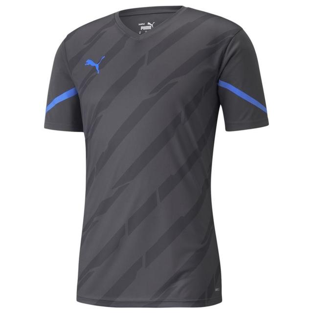 PUMA Training T-shirt Individualcup - Bluemazing/asphalt, size Medium on Productcaster.