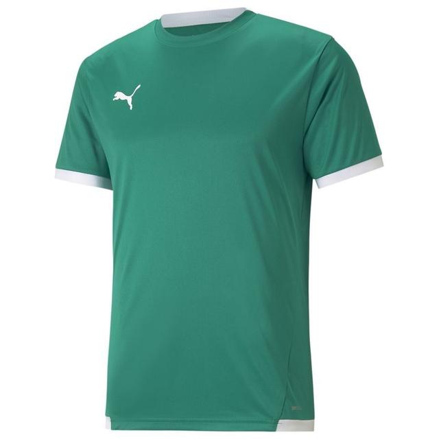 PUMA Training T-shirt Teamliga - Pepper Green/white, size XX-Large on Productcaster.