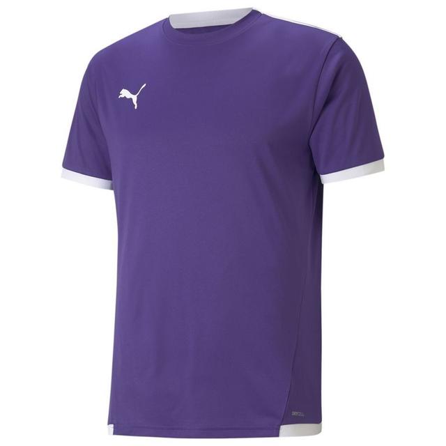 PUMA Training T-shirt Teamliga - Prism Violet/white, size Large on Productcaster.