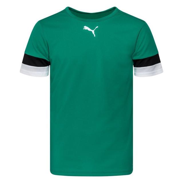 PUMA Playershirt Teamrise - Pepper Green/black/white, size X-Small on Productcaster.