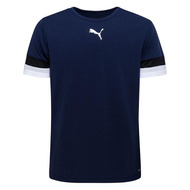 PUMA Trikot teamRISE - Navy/Schwarz/Weiß, Größe Small on Productcaster.