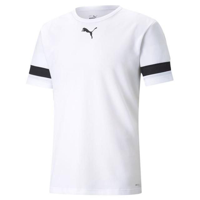 PUMA Playershirt Teamrise - White/black Kids, size XS/128 cm on Productcaster.