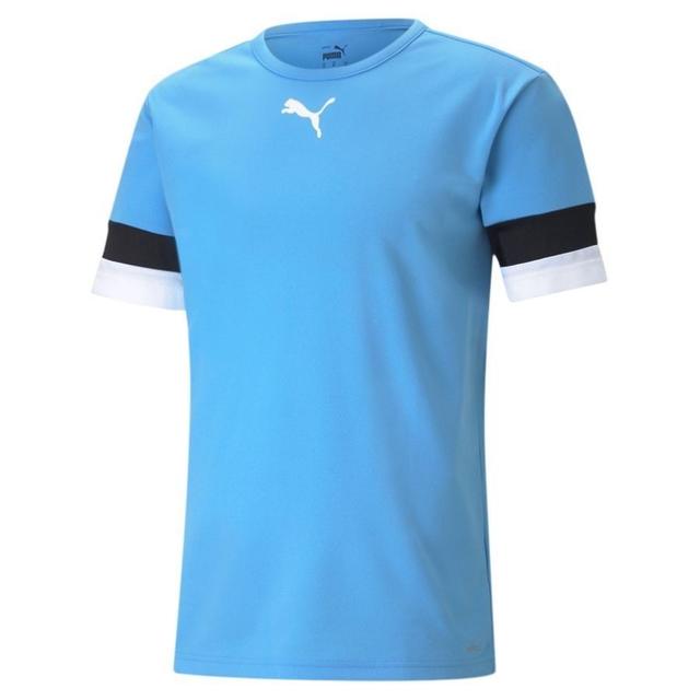 PUMA Playershirt Teamrise - Team Light Blue/black/white Kids, size M/152 cm on Productcaster.