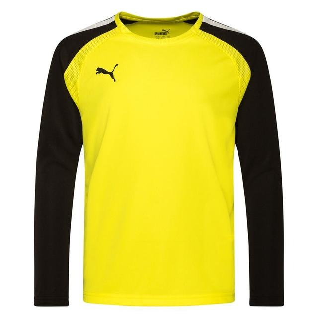 PUMA Goalkeeper Shirt Teampacer L/s - Fluo Yellow/black Kids, size XS/128 cm on Productcaster.