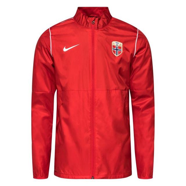 Nff Nike Rain Jacket Repel Park 20 - University Red/white, size X-Large on Productcaster.