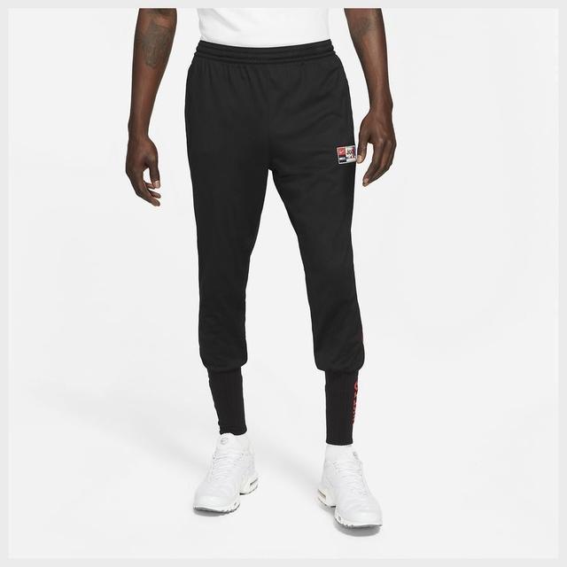 Nike F.C. Training Trousers Cuffed Joga Bonito - Black/chile Red, size XX-Large on Productcaster.