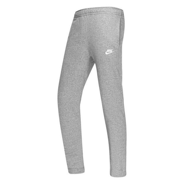 Nike Sweatpants Nsw Club - Dark Grey Heather/matte Silver/white, size Medium on Productcaster.