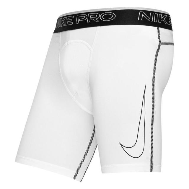 Nike Pro Compression Shorts Dri-fit - Hvid/sort, størrelse Small on Productcaster.