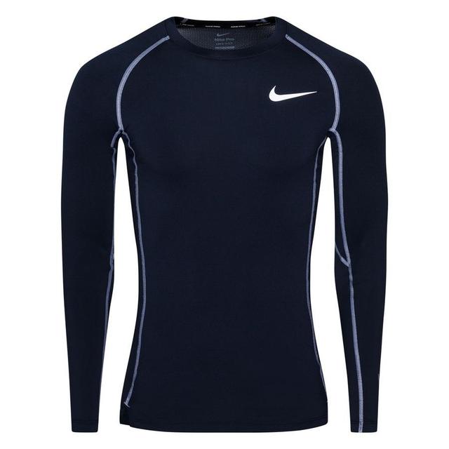 Nike Pro Top Dri-fit - Obsidian/iron Purple Long Sleeves, size XX-Large on Productcaster.