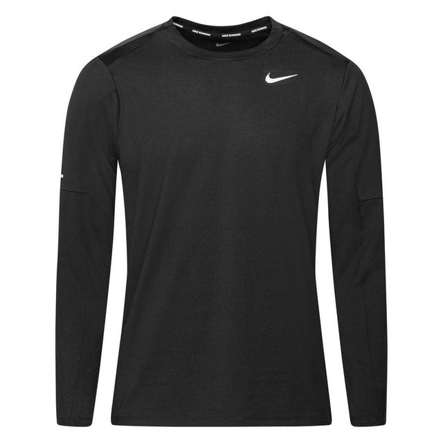 Nike Running Shirt Element Dri-fit - Black/white, size Large on Productcaster.