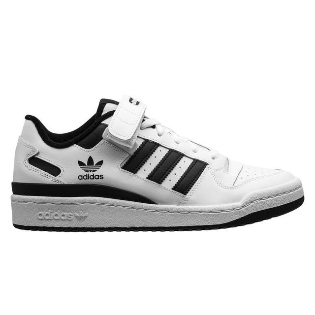 adidas Originals Chaussures Forum Low - Blanc/noir, pointure 44 on Productcaster.