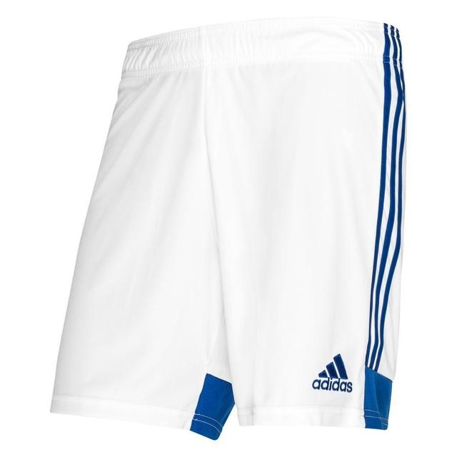 adidas Shorts Tastigo 19 - White/royal Blue Kids, size 128 cm on Productcaster.