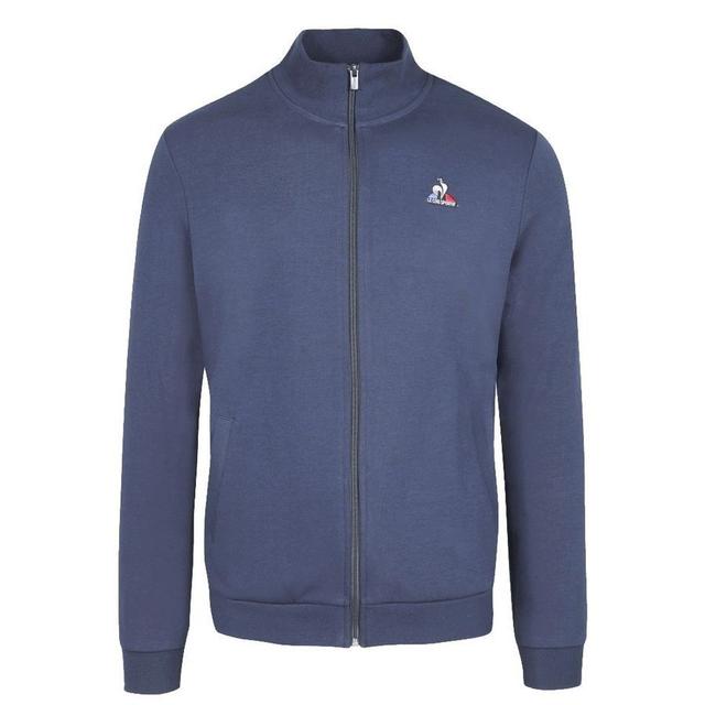 Le Coq Sportif Sweatshirt Essentials Fz - Navy, size Medium on Productcaster.