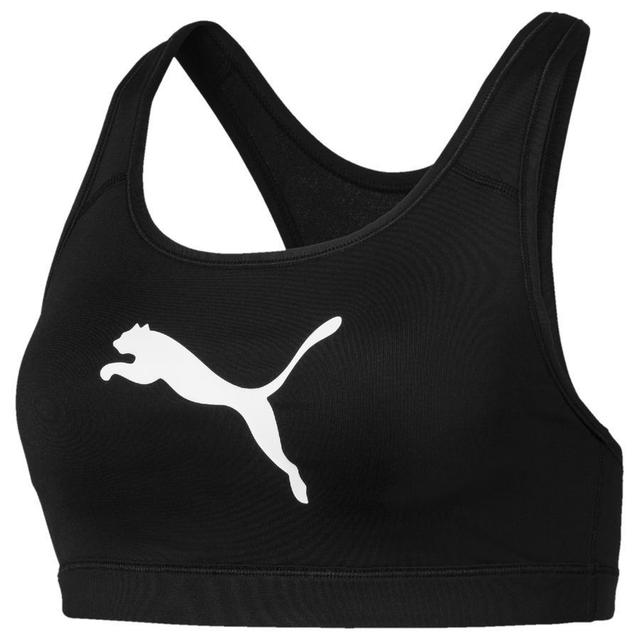 PUMA Sports Bra Liga - Black, size Large on Productcaster.