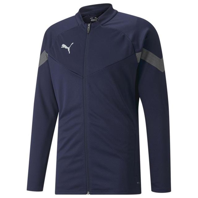 PUMA Track Top Teamfinal - Navy/grey, size X-Large on Productcaster.