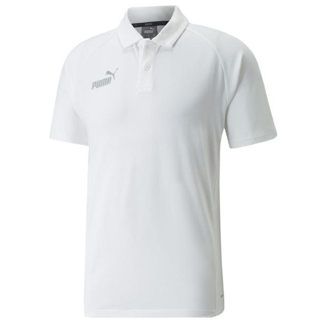 PUMA Polo Casuals Teamfinal - White, size Large on Productcaster.