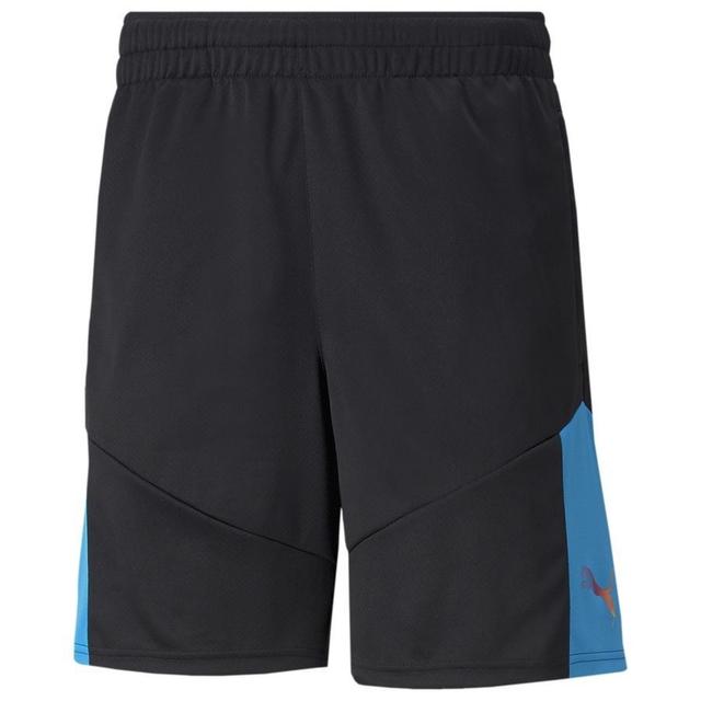 PUMA Training Shorts Individualfinal - Black/blue, size Large on Productcaster.