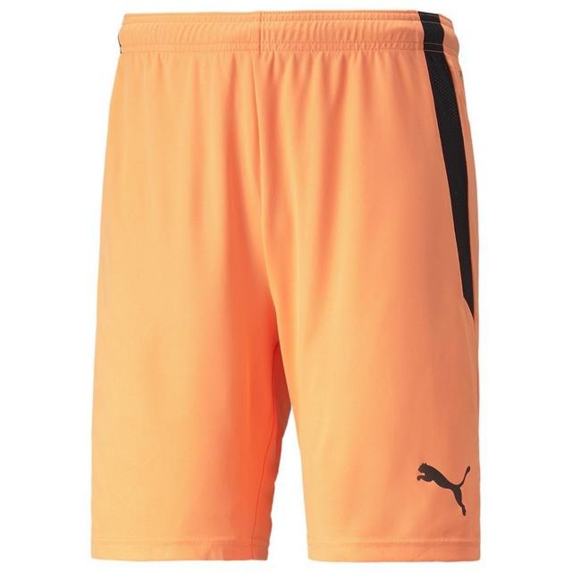 Teamliga Shorts Neon Citrus-PUMA Black, size X-Small on Productcaster.