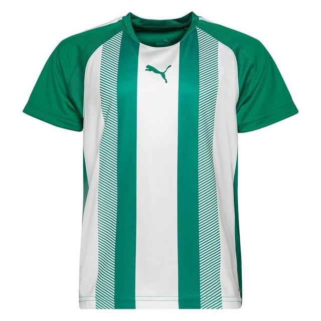 PUMA Playershirt Teamliga - Pepper Green/white Kids, size S/140 cm on Productcaster.