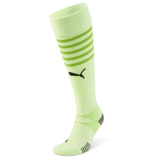 PUMA Football Socks Teamfinal - Fizzy Lime/black, size 31-34 on Productcaster.