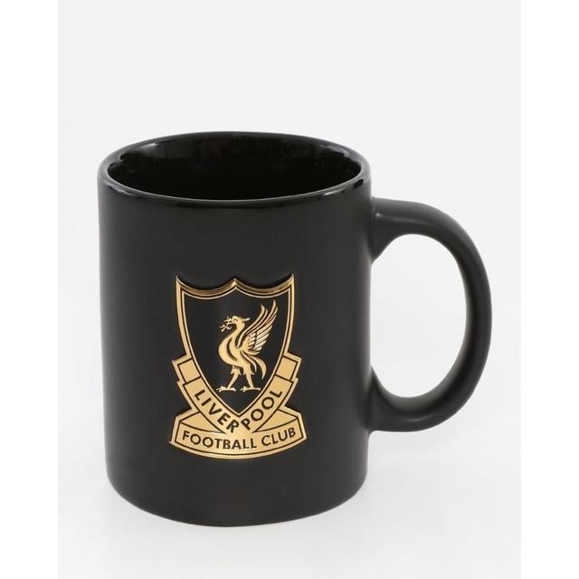 Liverpool Mug Crest - Black/gold - , size One Size on Productcaster.