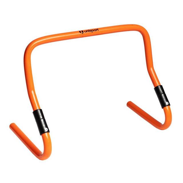 Unisport Training Hurdle 6-pack - Orange/black, size One Size on Productcaster.