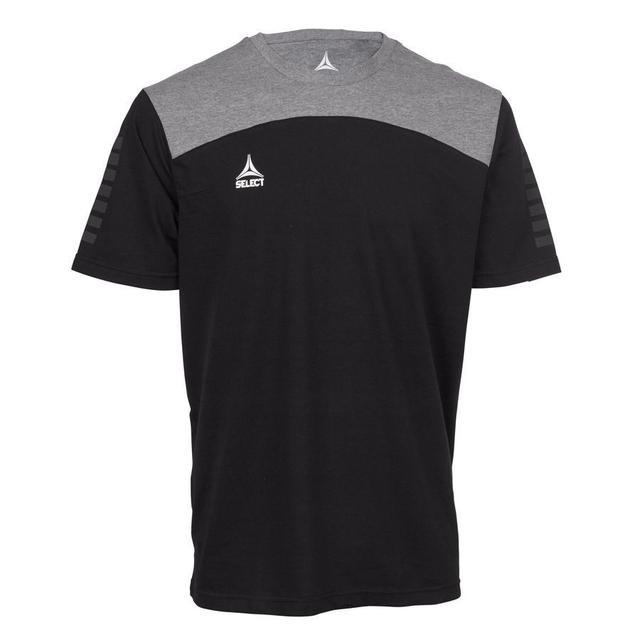 Select T-shirt Oxford - Black/grey, size Small on Productcaster.