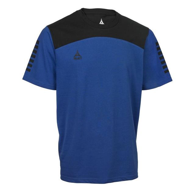 Select T-shirt Oxford - Blue/black, size XX-Large on Productcaster.