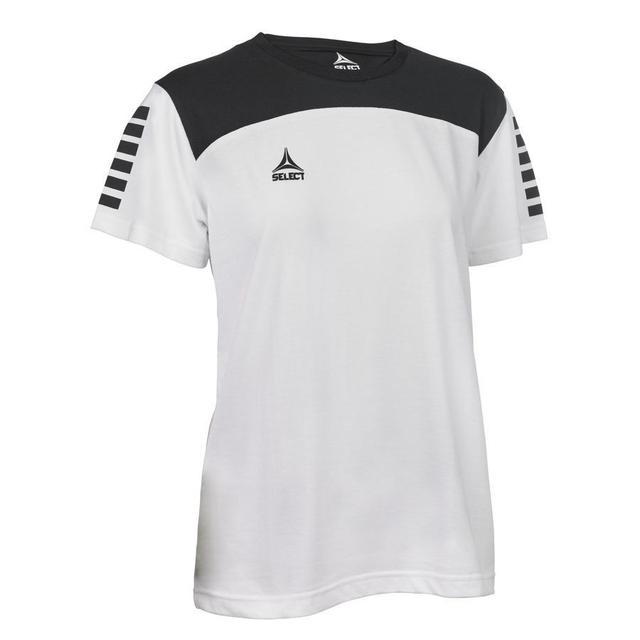 Select T-shirt Oxford - White/black Woman, size X-Large on Productcaster.