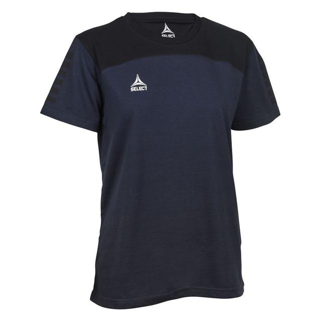 Select T-shirt Oxford - Navy/black Woman, size Small on Productcaster.